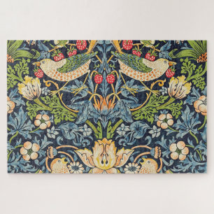 William Morris Strawberry Thief Floral Pattern Legpuzzel
