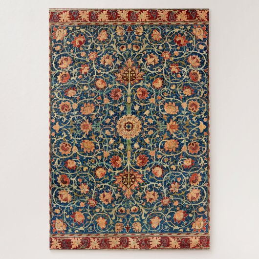 William Morris Strawberry Thief Floral Pattern Legpuzzel (Verticaal)