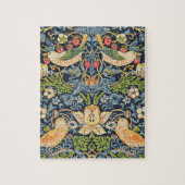 William Morris Strawberry Thief Floral Pattern Legpuzzel (Verticaal)