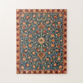 William Morris Strawberry Thief Floral Pattern Legpuzzel (Verticaal)