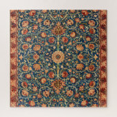 William Morris Strawberry Thief Floral Pattern Legpuzzel (Verticaal)