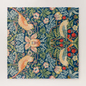 William Morris Strawberry Thief Floral Pattern Legpuzzel (Horizontaal)