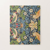 William Morris Strawberry Thief Floral Pattern Legpuzzel (Verticaal)