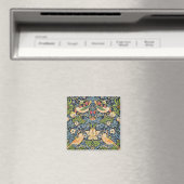 William Morris Strawberry Thief Floral Pattern Magneet (Insitu (Vaatwasser))