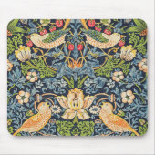 William Morris Strawberry Thief Floral Pattern Muismat (Voorkant)