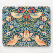 William Morris Strawberry Thief Floral Pattern Muismat (Voorkant)