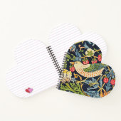 William Morris Strawberry Thief Floral Pattern Notitieboek (Binnen)