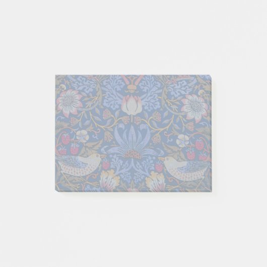 William Morris Strawberry Thief Floral Pattern Post-it® Notes (Voorkant)