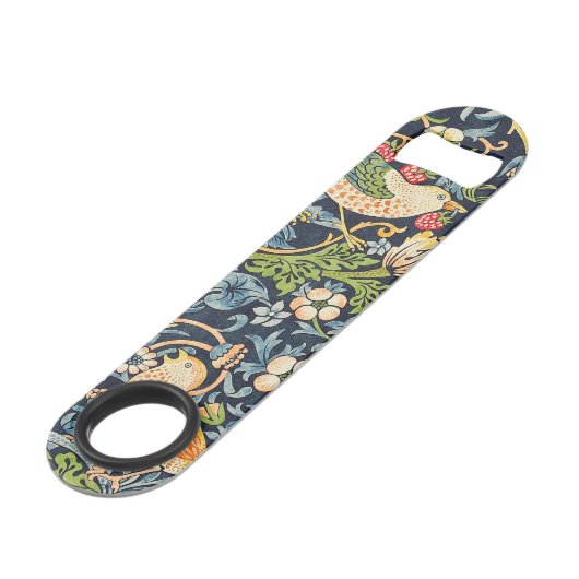 William Morris Strawberry Thief Floral Pattern Speed Flessenopener (Achterkant Gekanteld)