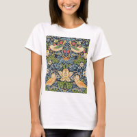 William Morris Strawberry Thief Floral Pattern
