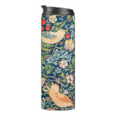 William Morris Strawberry Thief Floral Pattern Thermosbeker (Geroteerd rechts)