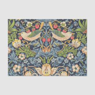 William Morris Strawberry Thief Floral Pattern Tissuepapier
