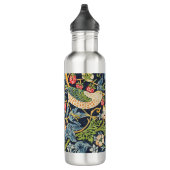 William Morris Strawberry Thief Floral Pattern Waterfles (Rechts)