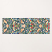 William Morris Strawberry Thief Floral Pattern Yogamat (Voorkant (horizontaal))