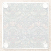  William Morris Strawberry Thief Glazen Onderzetter (Achterkant)