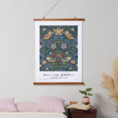 William Morris Strawberry Thief Hangend Wandkleed (Slaapkamer)