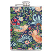 William Morris Strawberry Thief Heupfles (Voorkant)