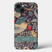 William Morris Strawberry Thief Hoesje-Mate iPhone Case-Mate iPhone Case (Achterkant)