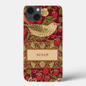 William Morris Strawberry Thief Hoesje-Mate iPhone Case-Mate iPhone Case (Achterkant)