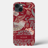 William Morris Strawberry Thief Hoesje-Mate iPhone Case-Mate iPhone Case (Achterkant)