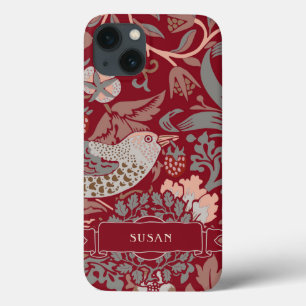 William Morris Strawberry Thief Hoesje-Mate iPhone Case-Mate iPhone Case