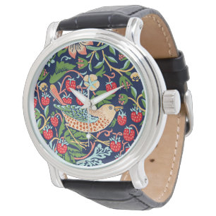 William Morris Strawberry Thief Horloge