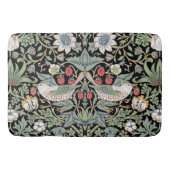 William Morris Strawberry Thief I Black Birds Badmat (Voorkant)