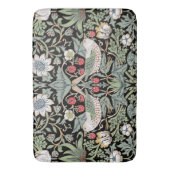 William Morris Strawberry Thief I Black Birds Badmat (Voorkant Verticaal)
