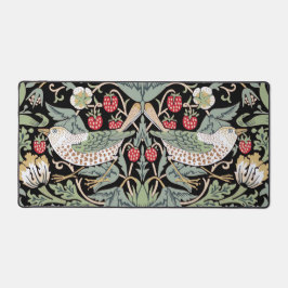 William Morris Strawberry Thief I Black Birds Bureaumat
