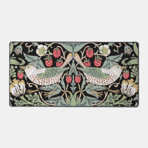 William Morris Strawberry Thief I Black Birds Bureaumat