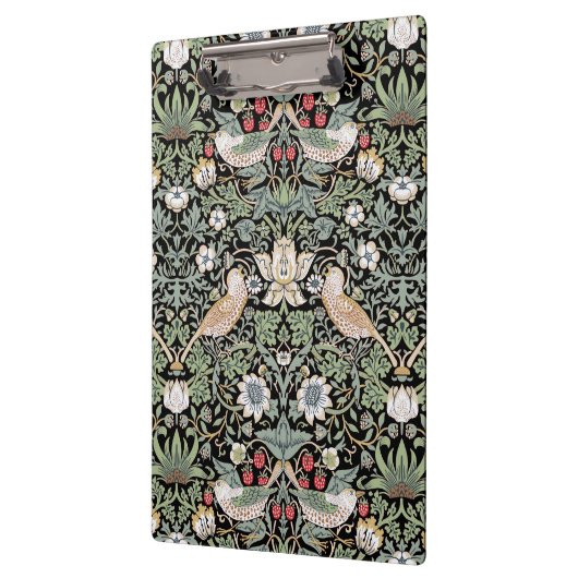 William Morris Strawberry Thief I Black Birds Klembord (Links)