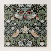 William Morris Strawberry Thief I Black Birds Legpuzzel (Verticaal)