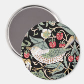 William Morris Strawberry Thief I Black Birds Magneet (Voorkant / Achterkant)