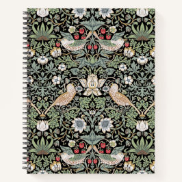 William Morris Strawberry Thief I Black Birds Notitieboek