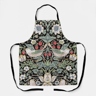William Morris Strawberry Thief I Black Birds Schort