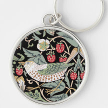William Morris Strawberry Thief I Black Birds