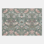 William Morris, Strawberry Thief Inpakpapier Vel (Voorkant)