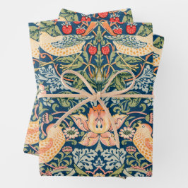 William Morris Strawberry Thief Inpakpapier Vel