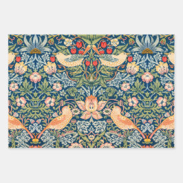 William Morris Strawberry Thief Inpakpapier Vel