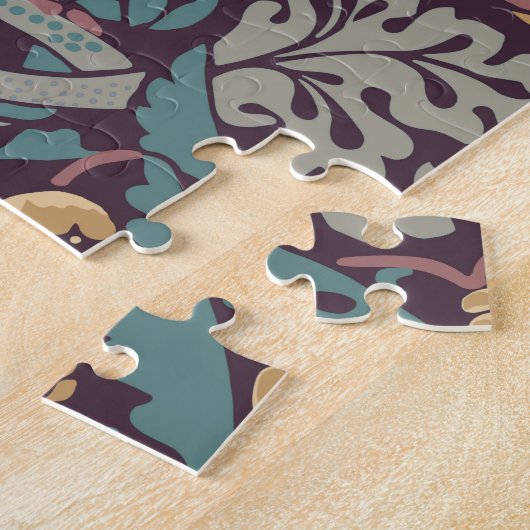 William Morris Strawberry Thief Jigzaag Puzzle Legpuzzel (Zijkant)