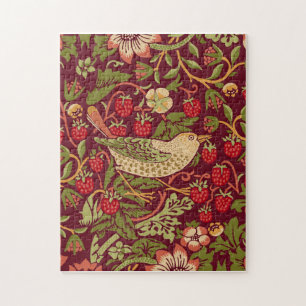 William Morris Strawberry Thief Jigzaag Puzzle Legpuzzel