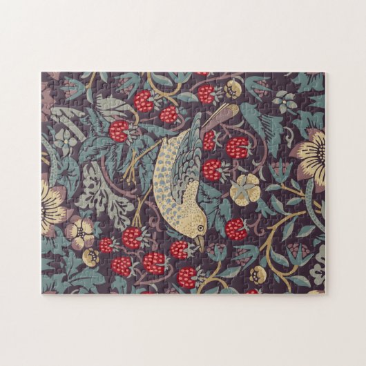 William Morris Strawberry Thief Jigzaag Puzzle Legpuzzel (Horizontaal)