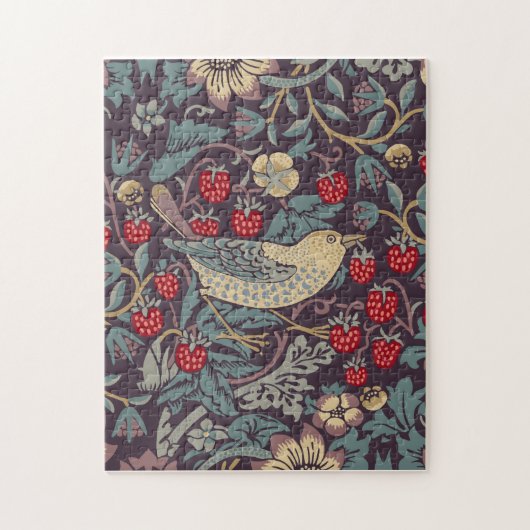 William Morris Strawberry Thief Jigzaag Puzzle Legpuzzel (Verticaal)