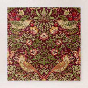 William Morris Strawberry Thief Jigzaag Puzzle Legpuzzel