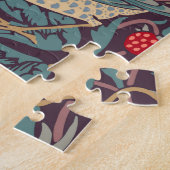 William Morris Strawberry Thief Jigzaag Puzzle Legpuzzel (Zijkant)
