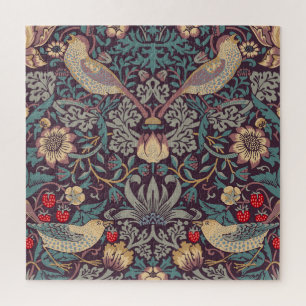 William Morris Strawberry Thief Jigzaag Puzzle Legpuzzel