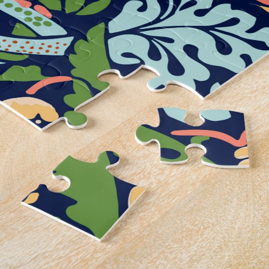 William Morris Strawberry Thief Jigzaag Puzzle Legpuzzel (Zijkant)