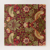 William Morris Strawberry Thief Jigzaag Puzzle Legpuzzel (Horizontaal)
