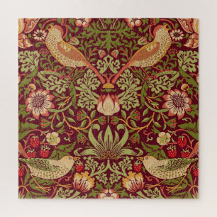 William Morris Strawberry Thief Jigzaag Puzzle Legpuzzel