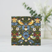 William Morris - Strawberry Thief Kaart (Staand voorkant)